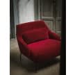 Tacchini Lima armchair red