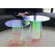 Shimmer Glas Italia side table 