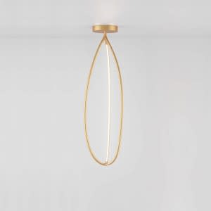 Artemide arrival ceiling lamp gold 130 cm 