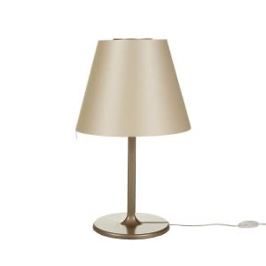 lampada da comodino Melampo Notte Artemide Bronzo 