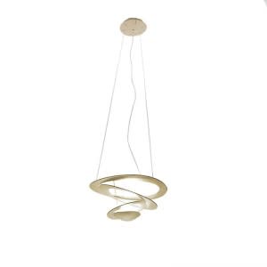 lampada a sospensione Pirce Micro Led Oro Artemide 