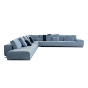 Baxter Monsieur Modular Sofa Kashmir Azure 