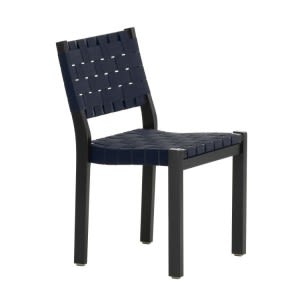 Artek Chair 611 Nero,Blu 