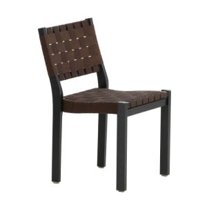 Artek Chair 611 Nero/Rosso 