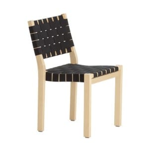 Artek Chair 611 Naturale Nero 