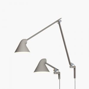 Louis Poulsen Njp wall lamp light grey 