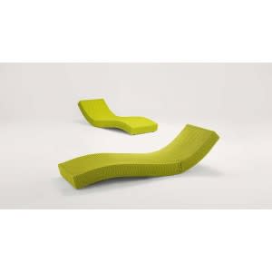 paola lenti wave outdoor sun bed 