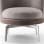 Soft Armchair base metal/swivel 