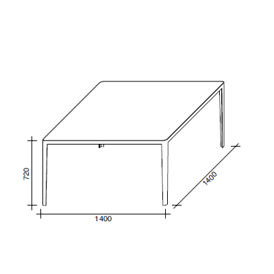 140x140cm