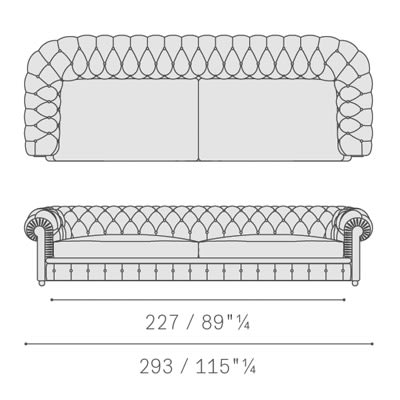 Five seater sofa