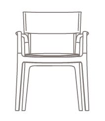 chair with arms