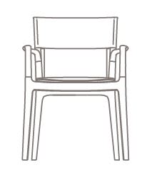 chair with arms