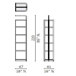 Round end unit