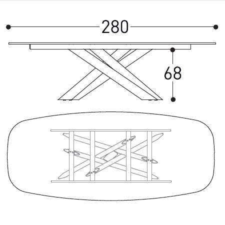 280x120cm