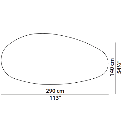 290cm