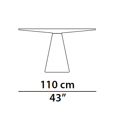 Ø110xh.62cm