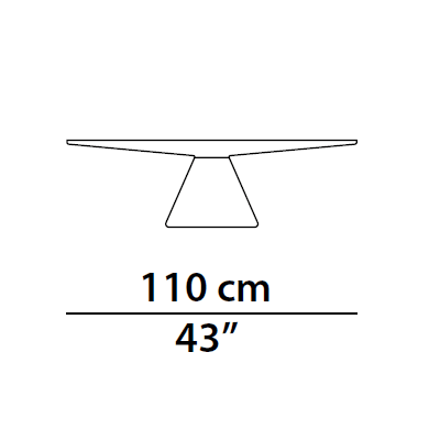 Ø110xh.33cm