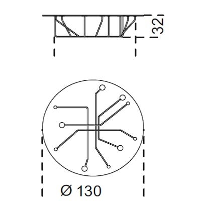  Ø 130 cm