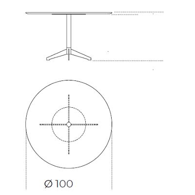 100xH65 cm