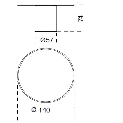 Ø 140 cm