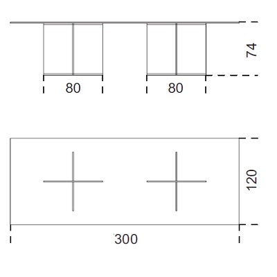 Rectangular 300