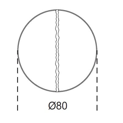 Round Ø80 cm