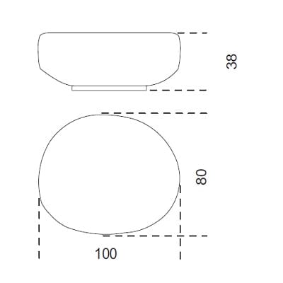 100x80 cm