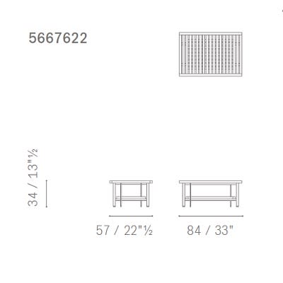 84x57 h 34 with double top