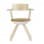 Legs, armrest and backrest: birch, silver birch lacquer Seat shell: polypropylene, white Seat: natural leather, caramel - +$188.32