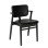 Frame: birch, black stain Seat and back: leather upholstery, sorensen prestige black - +$196.71