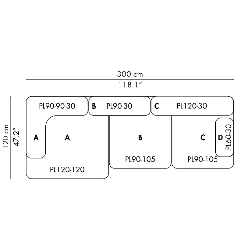 PL300-1 (300cm) - +$904.26