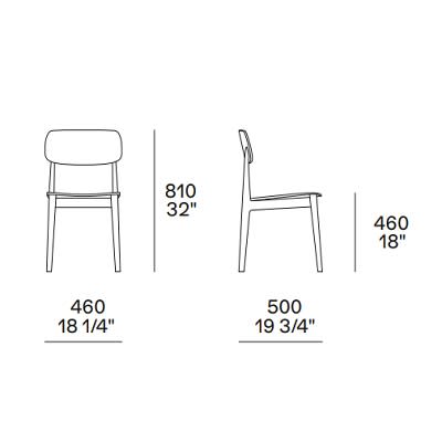 Without armrests