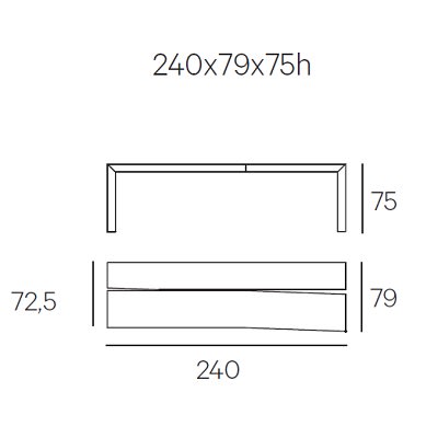 2 Boards - 240 cm