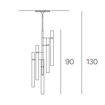 5 identical elements Ø5,5