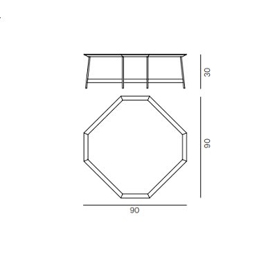 90x90x30cm