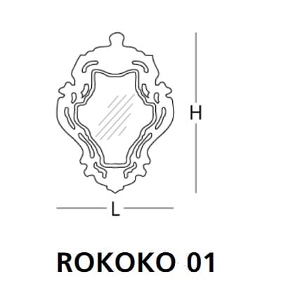 Rokoko 01 - 61x6x84cm