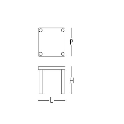 NES03 42x42x34cm