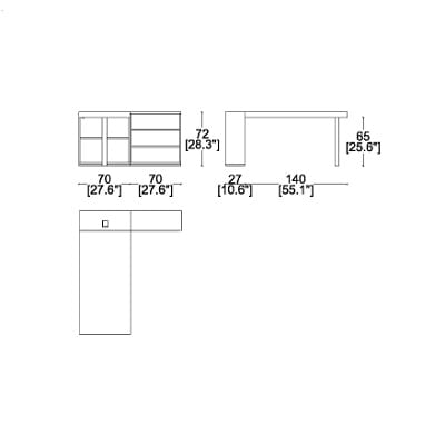 LC16 PRO Scrittoio Cassina, Acquista Online