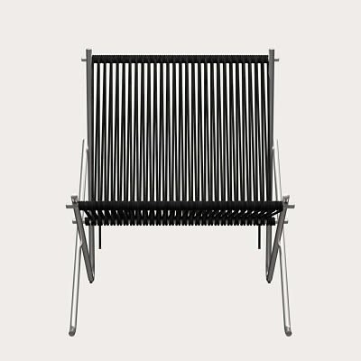 Black seat - steel structure