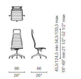 LSX55 (Base chair 5 spokes)