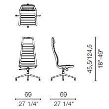 LS5 (Base chair 4 spokes)