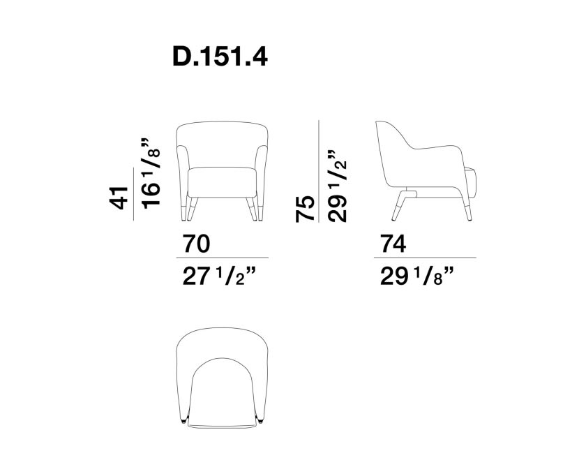 d1514-armchair-molteni-sizes