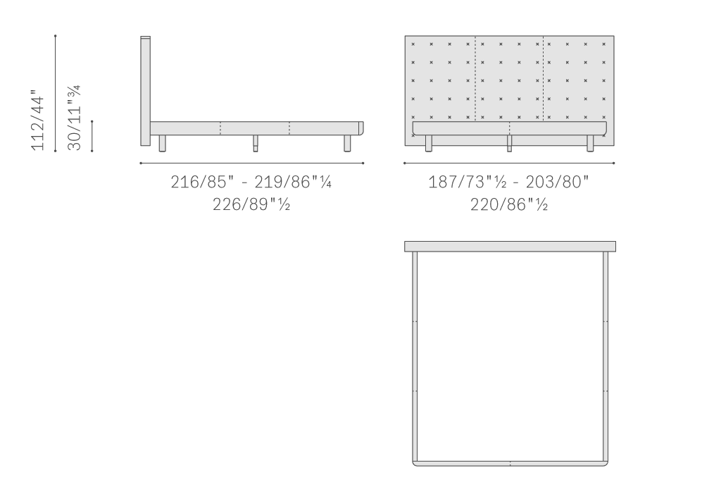 poltrona frau Jack bed 