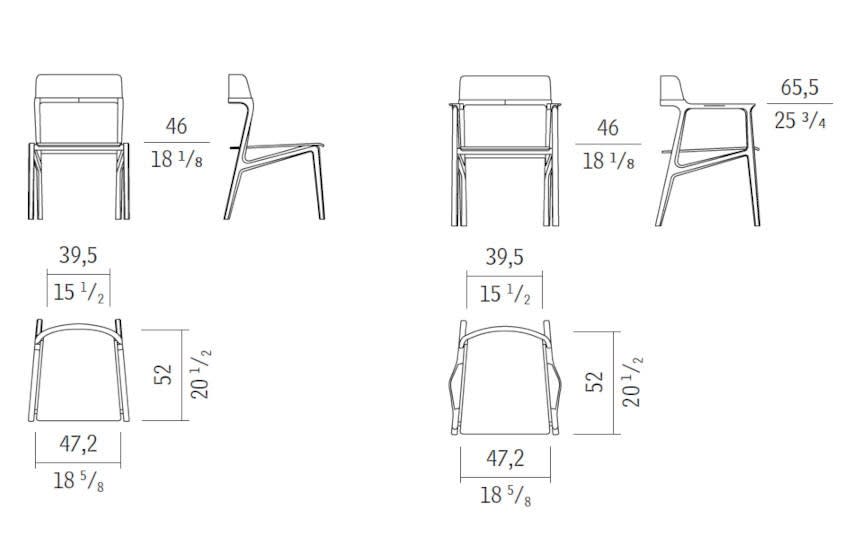 Giorgetti Alexa Chair | Deplain.com