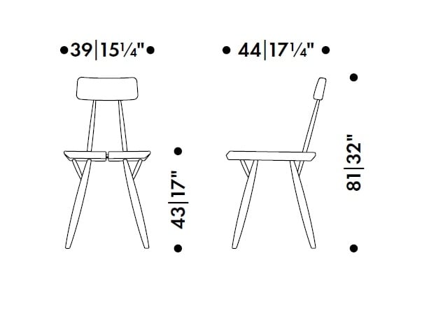 artek-pirkka-chair-size