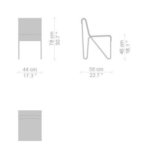 Cassina Beugel Dimensions