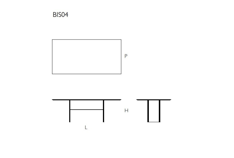 bisel-table-size