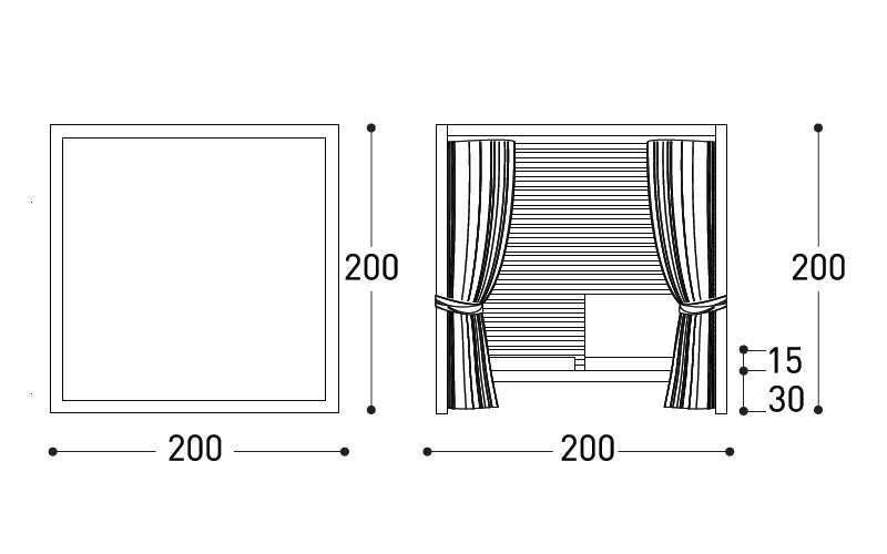 bivacco dimensions