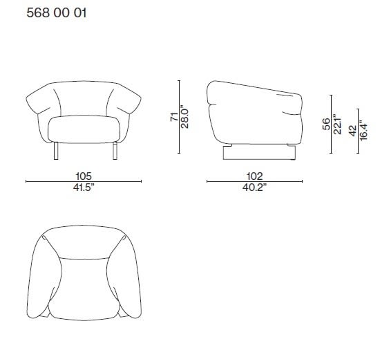 moncloud-armchair-size