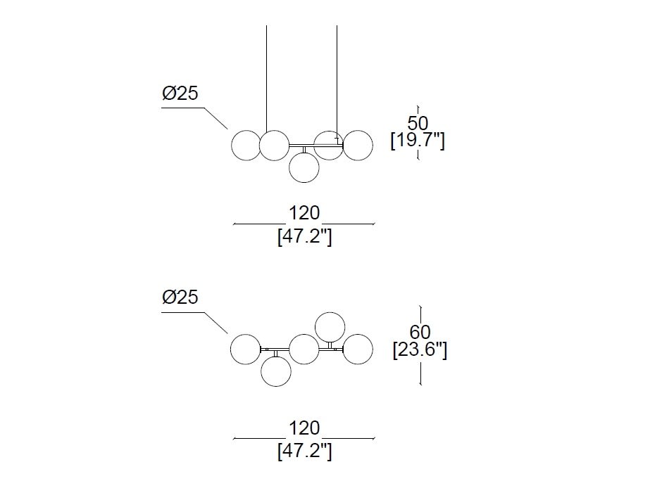 cassina-starbust-sizes